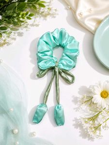 Satin Scrunchie with Bow