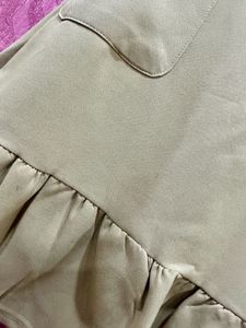 Chic Sleeveless Ruffle Hem Dress