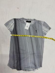 Stylish Men's Grey Graphic T-Shirt