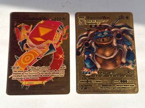 Pokemon Gold VMAX Cards Set