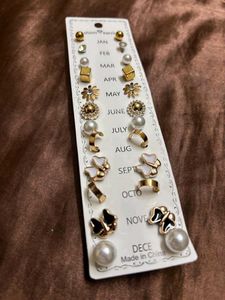 Venbley Earring and Fashion Earrings Set