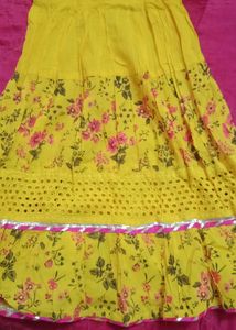 Beautiful Sharara Haldi Ceremony Dress💛