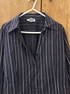 a stripped shirt
