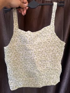 Chic Smocked Floral Camisole Top