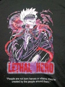 Lethal Hero Black T-Shirt