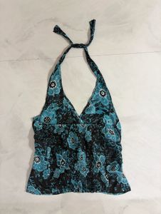 Floral Halter Neck Top
