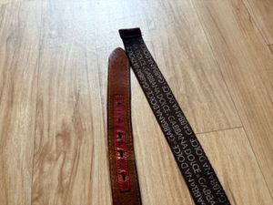 Men's Designer Belts - Tommy Hilfiger &amp; Dolce &amp; Ga