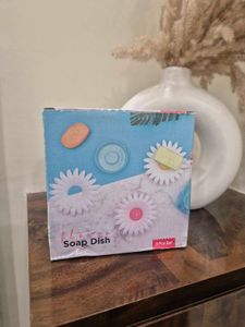 Cute Daisy Soap Dish Set