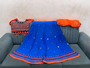 Lehngha Choli 🧡💙
