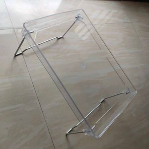 Clear Acrylic Tray with Metal Legs