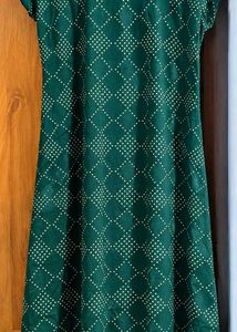 combo of 2 rayon kurtis XL slim fit, green&amp;blue-da