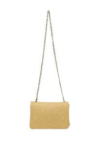 RSVP Yellow Textured Medium Cross Body Bag