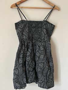 Patterned Mini Sundress