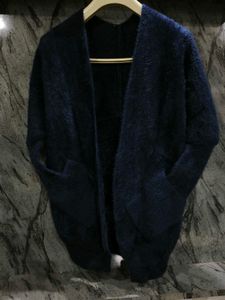 Cozy Navy Blue Cardigan