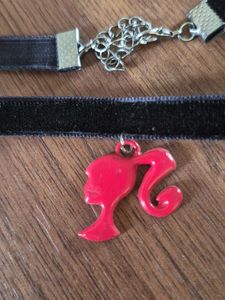 Barbie Charm Choker Necklace