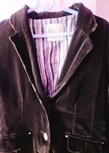 Sally's Velvet Blazer