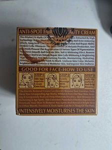 Organic Rice Anti-Spot Cream