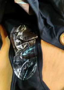 Black Chain Detail Bikini Set, New
