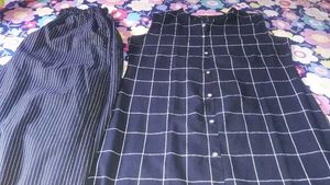 Cotton Sleeveless Kurta Set