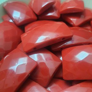 Beads - Red Flatblack