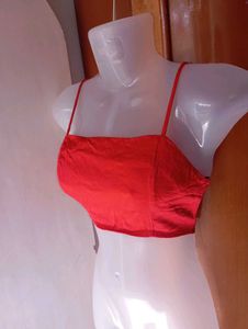 Red Crop Top - Stylish & Trendy