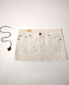 Denim Mini Skirt