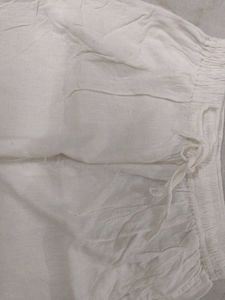 COMBO SALE: White and beige Palazzo set