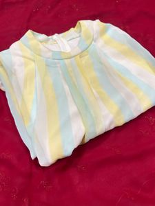 Striped Pastel Top