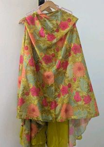 Designer Top with Palazzo &amp; Cape @ 50% OFF