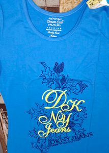 Blue Graphic T-Shirt