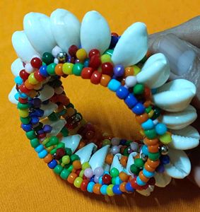 Bohemian Beaded Cowrie Shell Bracelet New