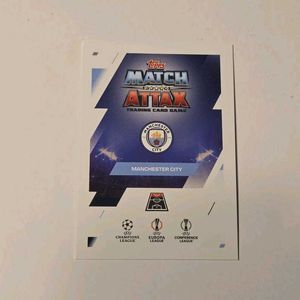 ⭐Omar Marmoush Topps Stealth Strike Card