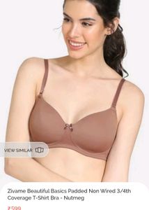 Beige T-Shirt Bra