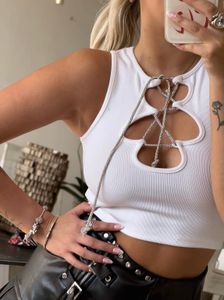 Bershka Rhinestone Top