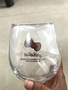 Cute Hello Kitty Stemless Glass