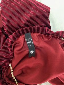 Velvet Striped Camisole Top