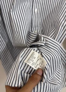 Classic Striped Button-Down Shirt