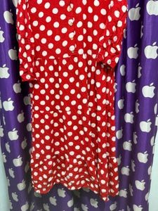 Red Polka Dot dress