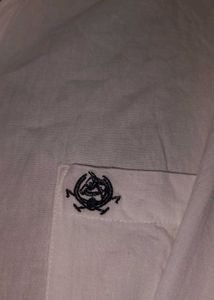 US Polo Assn. Men's White Casual Shirt