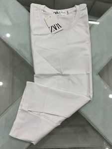 ZARA PLAIN WHITE TSHIRT XL SIZE