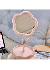 Cute Cloud Makeup Mirror with Tray
