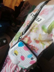 Fun Balloon Print Crossbody Bag