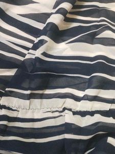 Stylish Striped Flowy Dress