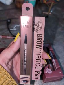 Swiss Beauty Lip Oils And Eye Brow Balm Combo Set