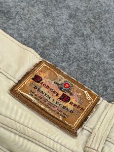 Light Beige Relaxed Fit Jeans