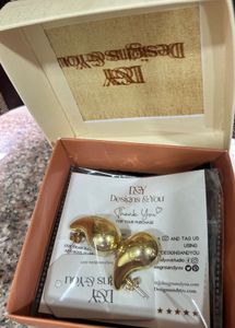 DSY Designs & You Gold Tone Earrings