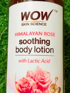 WOW Himalayan Rose Body Lotion 400ml