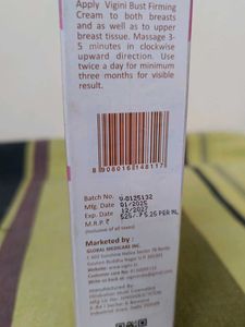 Vigini Bust Firming Massage Cream