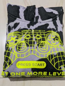 Funky Gamer Print Hoodie