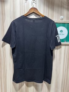 Adidas 3 Strips Black Activewear T-Shirt